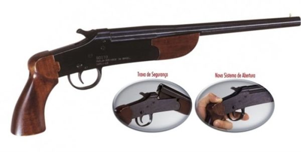 Pistola Boito B-300 300mm Cal. 28 – Coronha Longa